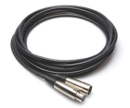 Kabel audio Hosa Kabel mikrofonowy STANDARD XLRf – XLRm 7.6m